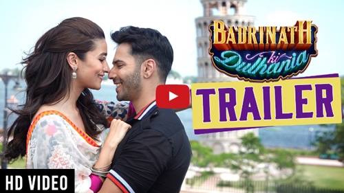 badrinath ki dulhania official trailer