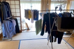 Drying clothes indoors research, Drying clothes indoors disadvantages, drying clothes indoors could lead to mould and respiratory issues, Clothes