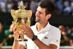 Wimbledon title winner, Novak Djokovic Beats Roger Federer, novak djokovic beats roger federer to win fifth wimbledon title in longest ever final, Wimbledon title