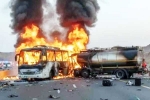Saudi Arabia Bus Accident deaths, Saudi Arabia Bus Accident deaths, 45 indians feared dead in saudi arabia bus accident, Hyderabad
