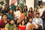 Varun Tej, Mega heroes Christmas latest, mega heroes bond over christmas party, Praveen sattaru