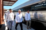 Gulf coast to the Pacific Ocean train line, Gulf coast to the Pacific Ocean breaking, mexico launches historic train line, Lopez