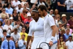 Wimbledon Mixed Doubles Race, serena williams in Wimbledon Mixed Doubles Race, andy murray and serena williams knocked out of wimbledon mixed doubles race, Serena williams