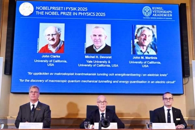Three Scientists Get Nobel Prize In Physics Three Scientists Get Nobel Prize In Physics