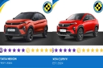 Tata Nexon and Curvv breaking, Tata Nexon and Curvv NCAP test, tata nexon and curvv score 5 stars in bharat ncap crash tests, Tata curvv