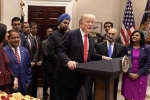 Donald Trump, white house, trump praises india americans for playing incredible role in his admin, Brett kavanaugh