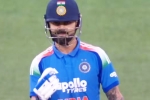 India Vs Australia, Virat Kohli against Australia, virat kohli smiles after scoring first run in australia tour, Virat kohli