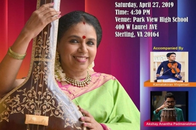 Vocal Concert - Mrs. Sudha Raghunathan