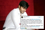 Karanvir Bohra remembers sushma swaraj, Karanvir Bohra remembers sushma swaraj, without sushma swaraj i would ve been impounded in russia tv actor karanvir bohra, Sushma swaraj
