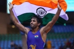 bajrang punia in World Wrestling Championships, Indian wrestlers in world wrestling championships, indian wrestlers all set for world wrestling championships, Sakshi malik