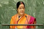 India, Pakistan, befitting reply by sushma swaraj to pakistan, Nawaz sharif