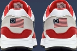 Early Version of American Flag, nike, nike withdraws shoe featuring early version of american flag after kaepernick objection, Footwear