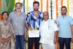 BVSN Prasad, Mickey J Meyer, varun tej s 12th film launched, Naga babu BVSN Prasad, Mickey J Meyer, varun tej s 12th film launched, Naga babu