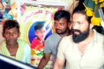 Yash fans tragedy, Yash fans, yash meets the families of his deceased fans, Yash fans